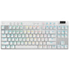 Teclado Gamer Sem Fio Logitech G PRO X TKL - Branco