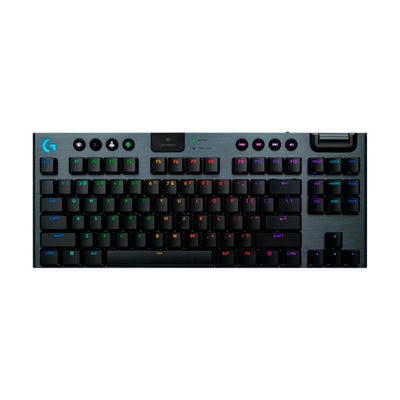 Teclado Mecânico Gamer Logitech G915 X LightSpeed TKL - Preto
