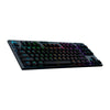Teclado Mecânico Gamer Logitech G915 X LightSpeed TKL - Preto