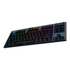 Teclado Mecânico Gamer Logitech G915 X LightSpeed TKL - Preto