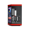 Gabinete gamer HYTE Y70 Touch Infinite Black Cherry - com tela to
