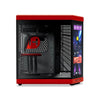 Gabinete gamer HYTE Y70 Touch Infinite Black Cherry - com tela to