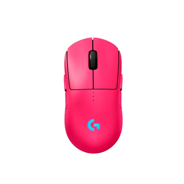 Mouse gamer Logitech G Pro 2 Lightspeed sem fio rosa 910-007308