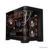 Gabinete gamer Madness Dark curvo (sem fans)