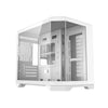 Gabinete gamer Liketec Ilusion Snow branco (sem fan)