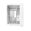 Gabinete gamer Liketec Ilusion Snow branco (sem fan)
