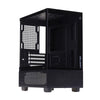 Gabinete gamer Liketec Opera Dark preto (sem fan)