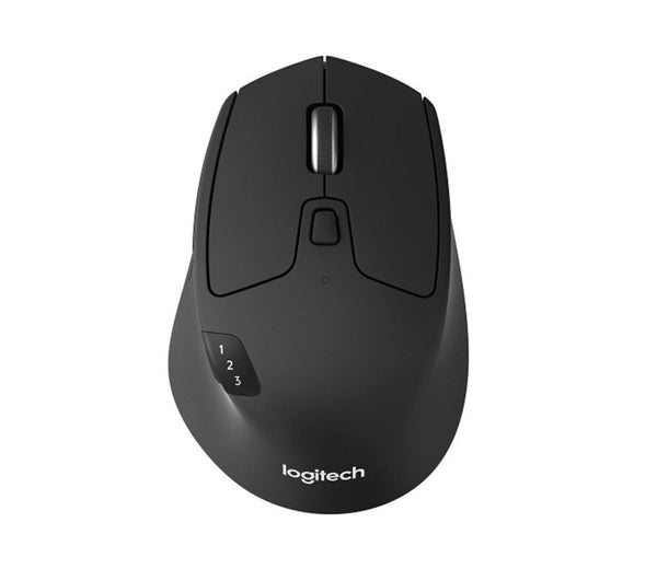 Mouse Logitech USB sem fio bluetooth M720 Triathlon preto
