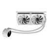 Water cooler iceburg 240 digital bk branco Gamemax