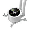Water cooler iceburg 240 digital bk branco Gamemax