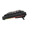 Teclado Gamer Akko 5075S ABNT2 Preto Switch Cream Yellow