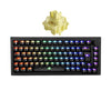 Teclado Gamer Akko 5075S ABNT2 Preto Switch Cream Yellow