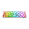 Teclado Mecânico Gamer Redragon Transparente Castor Pro RGB K631C