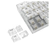 Teclado Mecânico Gamer Redragon Transparente Castor Pro RGB K631C