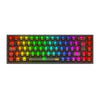 Teclado Mecânico Gamer Redragon Castor Pro RGB Preto K631CTB-RGB-