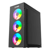 Gabinete gamer smog rgb Clanm