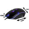 Mouse Gamer Com Fio MN810 Preto Dpi 1600 Monocron