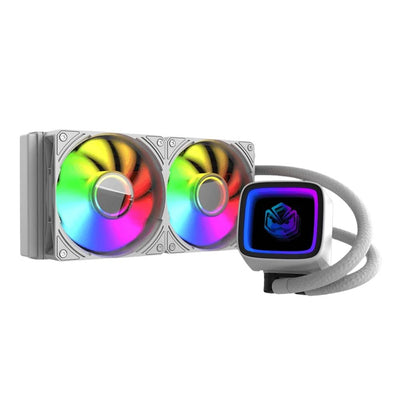 Water Cooler PCYES Tundra White Ghost ARGB 240mm WCTWG240