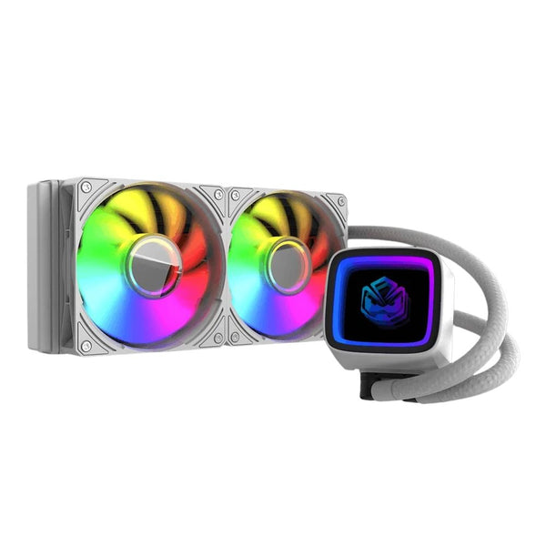 Water Cooler PCYES Tundra White Ghost ARGB 240mm WCTWG240