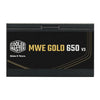 Fonte 650 Watts Reais ATX Cooler Master 80 Plus Gold MPE-6502-AC