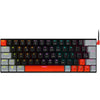 Teclado Mecânico Gamer PCYes Kuromori Black Vulcan PTKM60BL