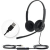 Fone de Ouvido com Fio USB Headset Yealink UH34 Lite Dual Teams