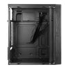 Gabinete Gamer Vinik Twin Edge Mid-Tower Preto Lateral Acrílico