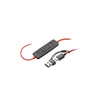 FONE DE OUVIDO HEADSET POLY BLACKWIRE C3220 DUPLO USB-A/C - 8X228