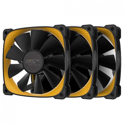 Kit cooler para gabinete Geometric Future Squama 2505Y preto