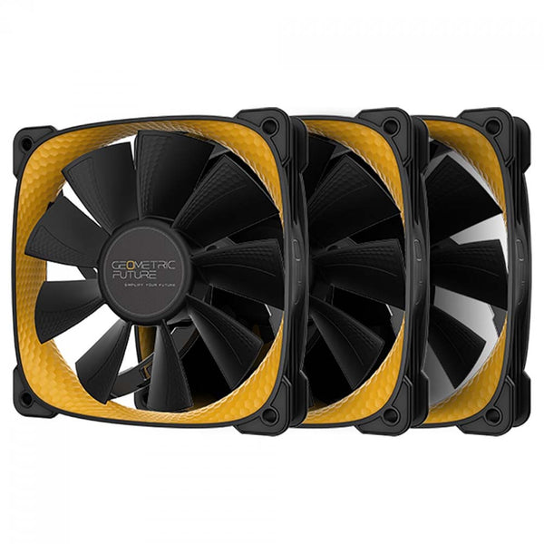 Kit cooler para gabinete Geometric Future Squama 2505Y preto