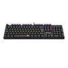Teclado mecanico gamer Redragon K608-R Valheim Rainbow