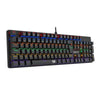 Teclado mecanico gamer Redragon K608-R Valheim Rainbow