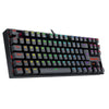 Teclado magnetico gamer Redragon K552 Kumara Pro RGB Switch marro
