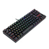 Teclado magnetico gamer Redragon K552 Kumara Pro RGB Switch marro