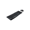 Kit Teclado/Mouse C/Fio Logitech Mk200 Usb Preto