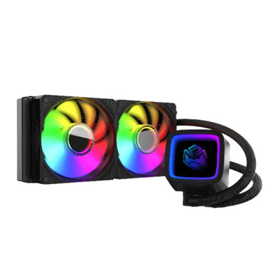 Water Cooler PCYES Tundra Black Vulcan ARGB 240mm WCTBV240