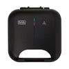 Waffle e Grill Black+Decker GW750 127V Preto 2 em 1