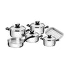 Jogo de Panelas Tramontina Solar Baquelite 6 Peças Inox