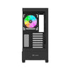 GABINETE THERMALTAKE GAMER VIEW 290 TG ARGB PRETO -CA-11G-00M1WN-