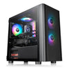 GABINETE THERMALTAKE GAMER V150 ARGB PRETO - CA-1R1-00S1WN-02