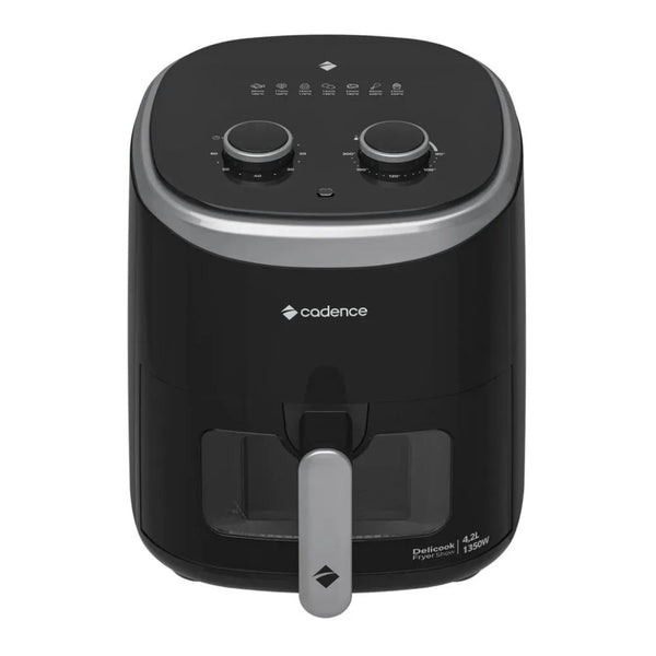 Fritadeira Sem Óleo 4,2L Cadence com Visor Delicook Fryer 220v