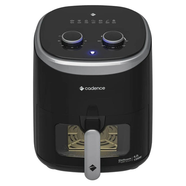 Fritadeira Sem Óleo Air Fryer Cadence Delicook Fryer Show 4,2L