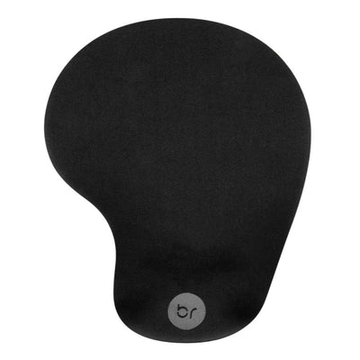 Mouse Pad Bright com Apoio para Pulso em Gel Preto 0307