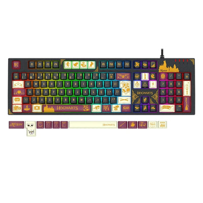 TECLADO MECANICO GAMER REDRAGON HARRY POTTER HOGWARTS HP-592