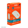 Mouse sem fio Oex Dual Mode MS603 branco