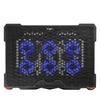 Suporte para Notebook Bright BC002 até 17,3" com 6 Fans LED