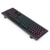 TECLADO MECANICO GAMER REDRAGON K619 HORUS RGB SWITCH MARROM