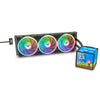 Water Cooler 360mm Thermaltake MineCube 360 Ultra ARGB com 4 Tela