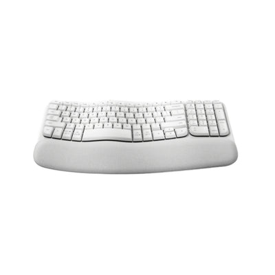 Teclado sem Fio Logitech Wave Keys Branco 920-012282