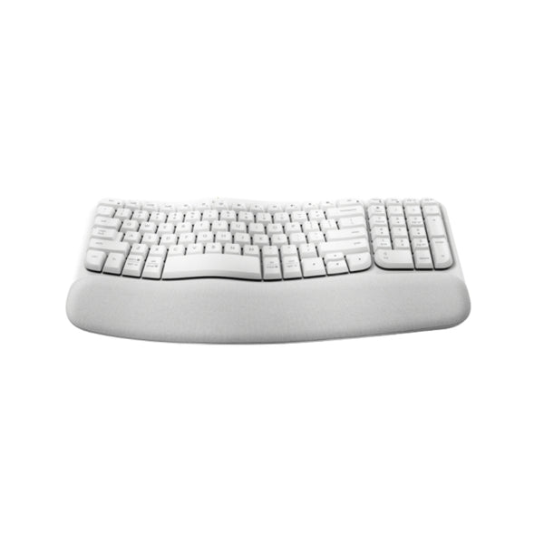 Teclado sem Fio Logitech Wave Keys Branco 920-012282
